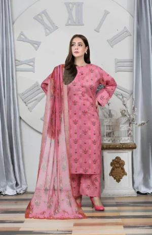 3 Piece Stitched Suit