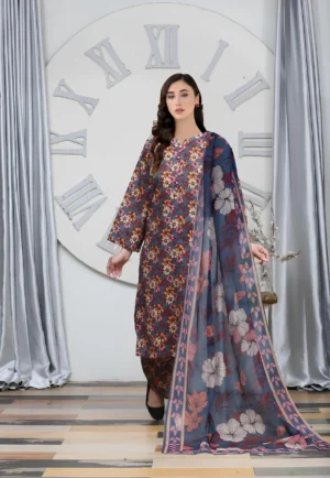 3 piece cotton suit for women